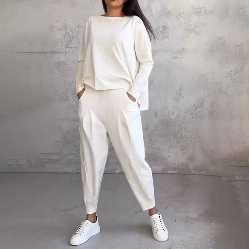 ALLURE | Loose Breezy Longsleeve 2-Piece Set