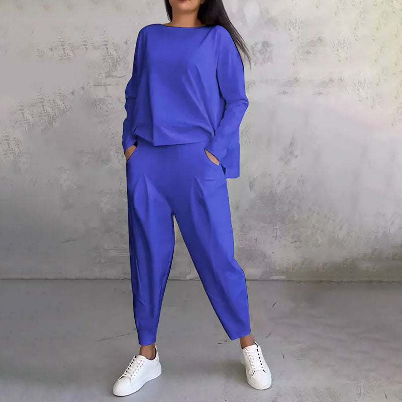 ALLURE | Loose Breezy Longsleeve 2-Piece Set