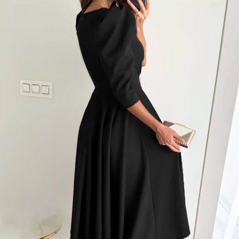 Valeria | Elegant Midi Dress – Flattering, Feminine & Comfortable