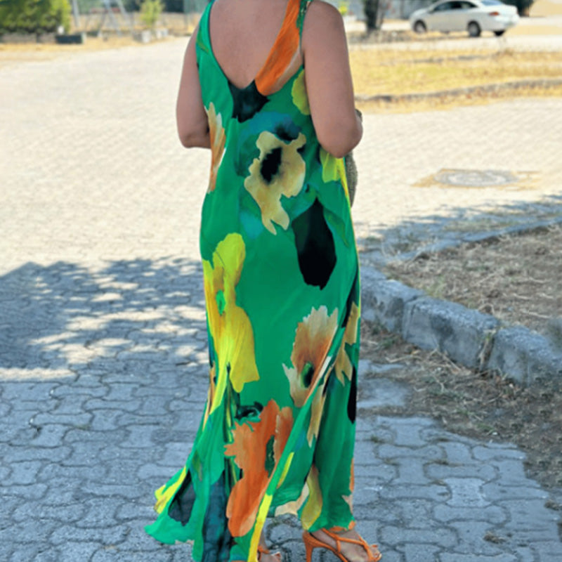 Flora | Elegant Floral Maxi Dress – Flowy, Colorful & Comfortable