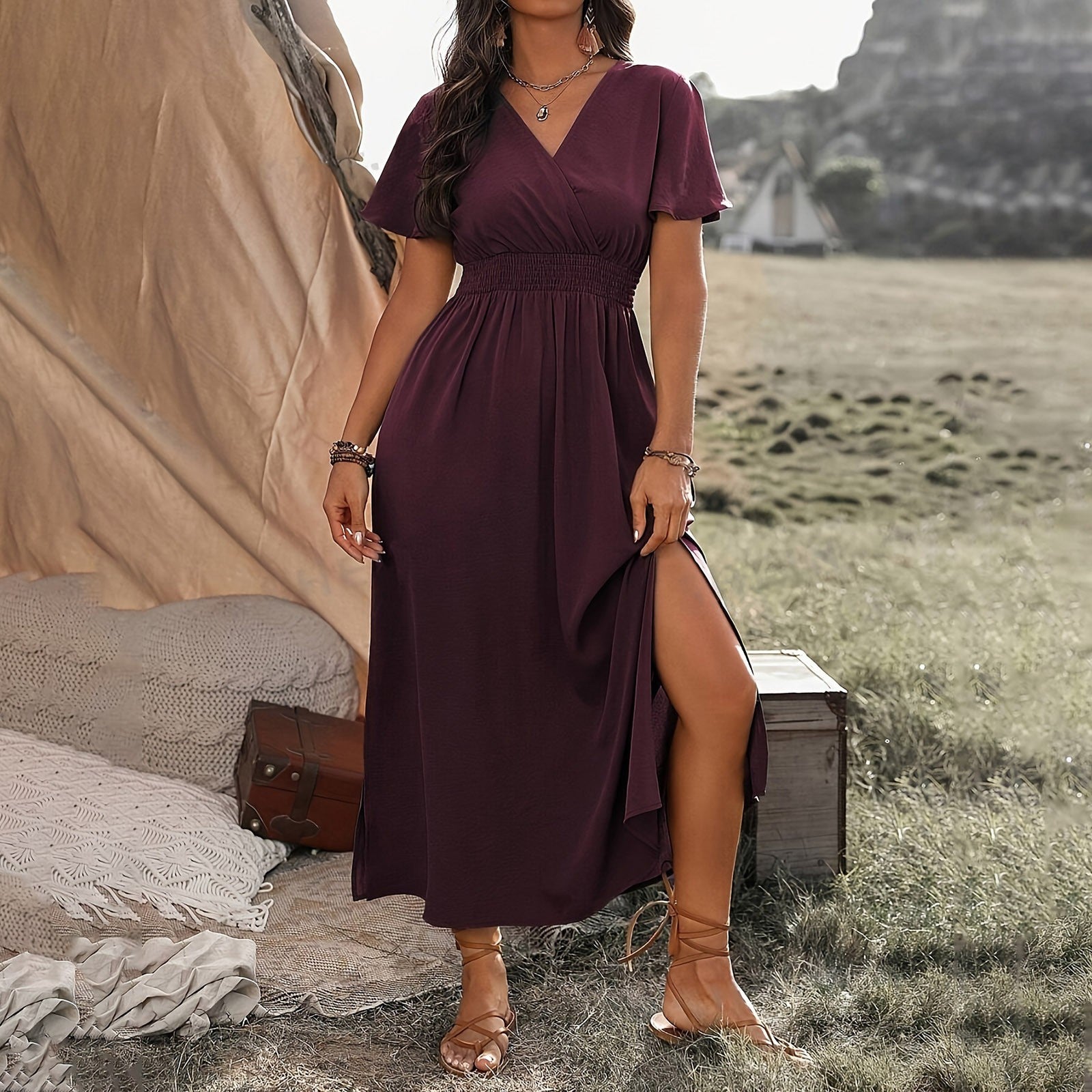 Betty | Gorgeous Elegant Fitted Tummy Covered Dress