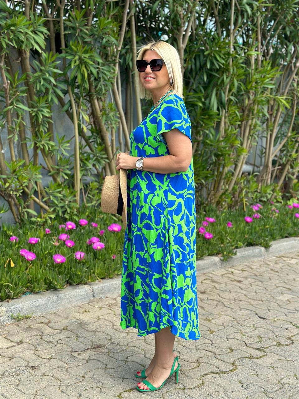 Judi | Elegant Floral Dress