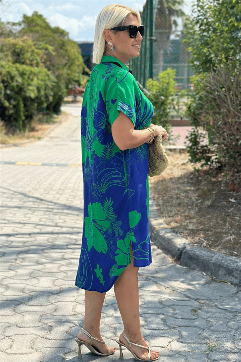 Stacey |  Dress with Floral Print